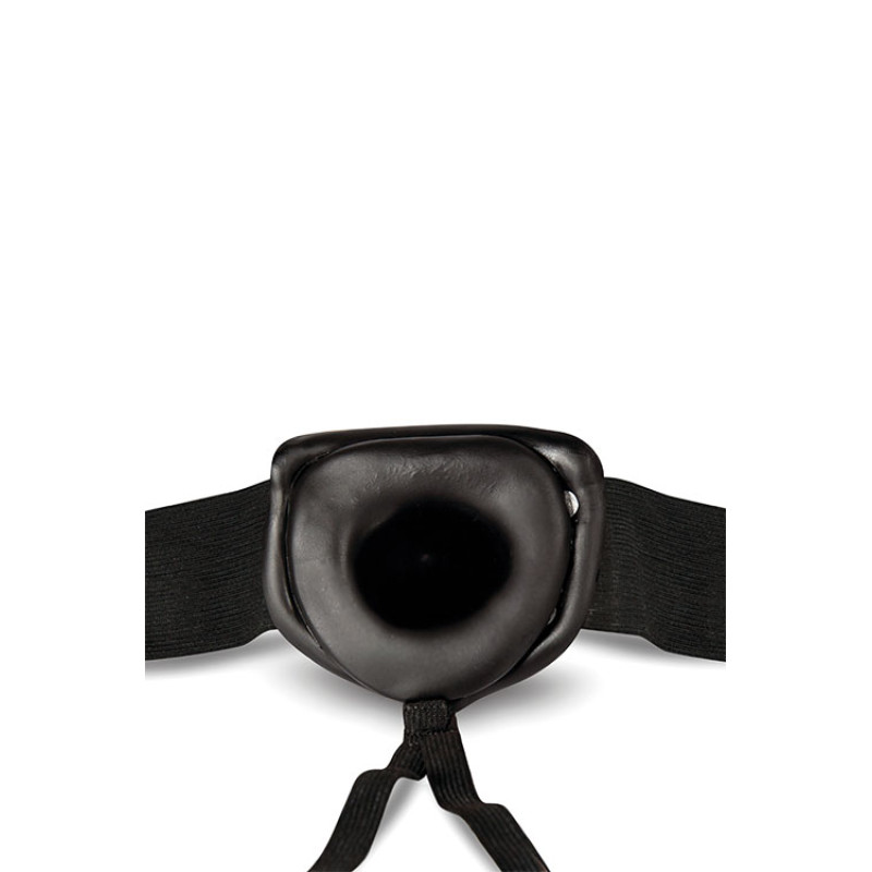 Страпон мужской Blush Dr. Skin 7Inch Hollow Strap On Черный Страпон мужской Blush Dr. Skin 7Inch Hollow Strap On Черный