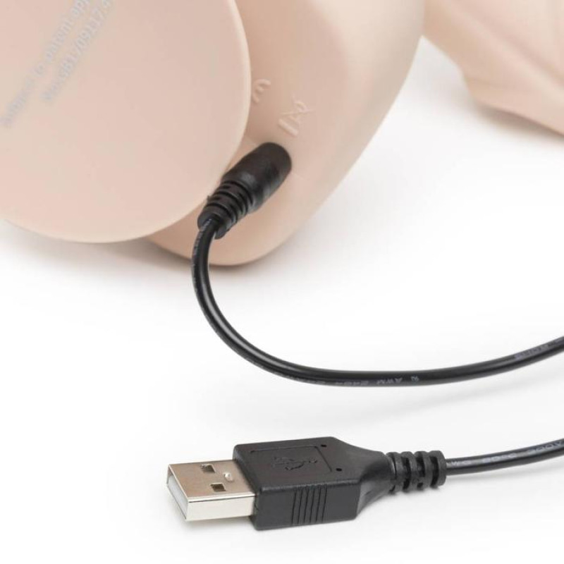 Бионик страпон с вибрацией Uprize 15 см Телесный Бионик страпон с вибрацией Uprize 15 см Телесный