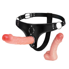 Страпон LyBaile Ultra Passionate Harness Телесный