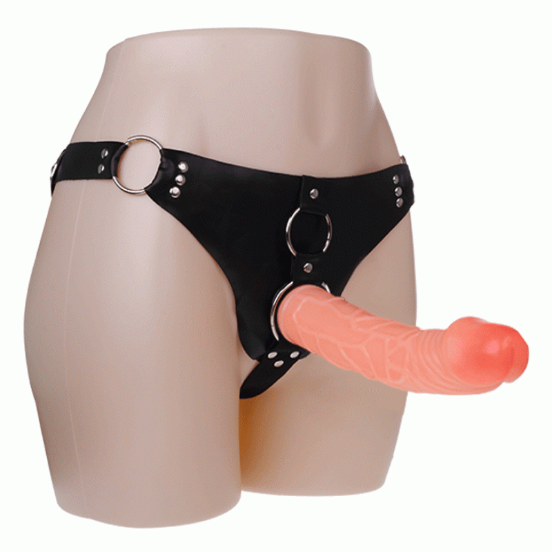 Страпон LyBaile Ultra Passionate Harness Телесный Страпон LyBaile Ultra Passionate Harness Телесный