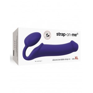 Безремневий страпон Strap-On-Me Фіолетовий XL