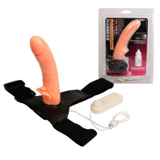 Женский страпон LyBaile Multi-speed Rotation Harness Телесный