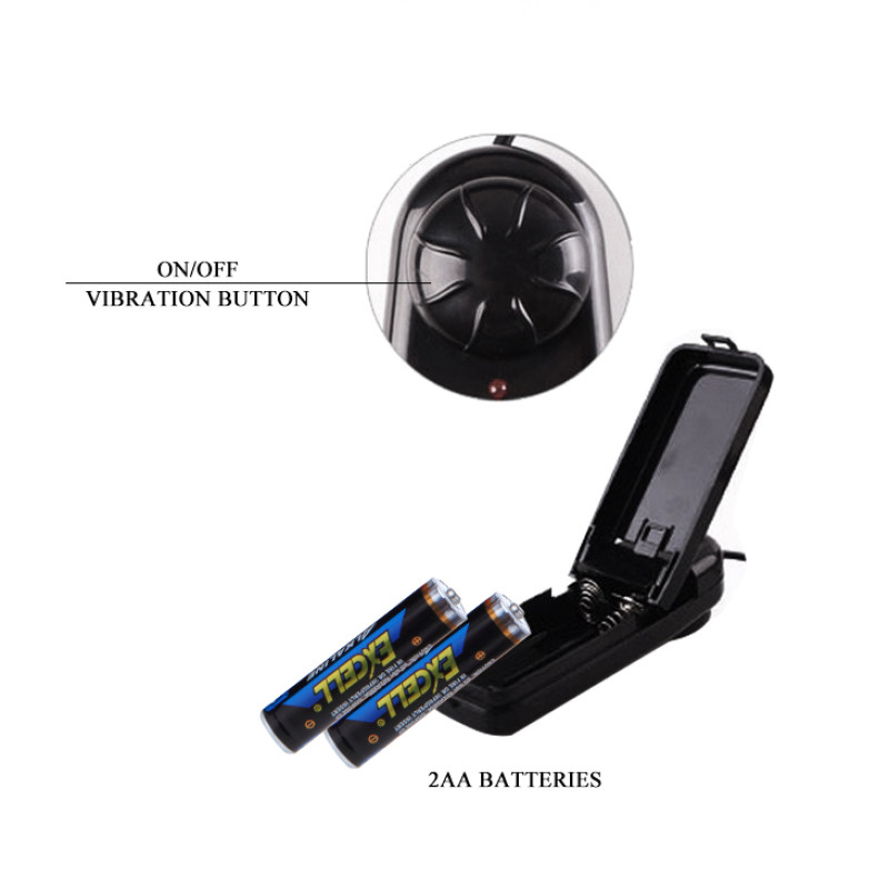 Страпон с вибрацией LyBaile Телесный BW0232