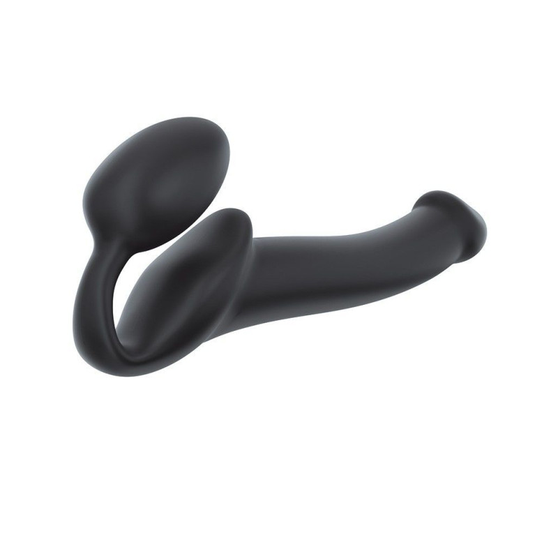 Безремневий страпон Strap-On-Me Чорний M Безремневий страпон Strap-On-Me Чорний M