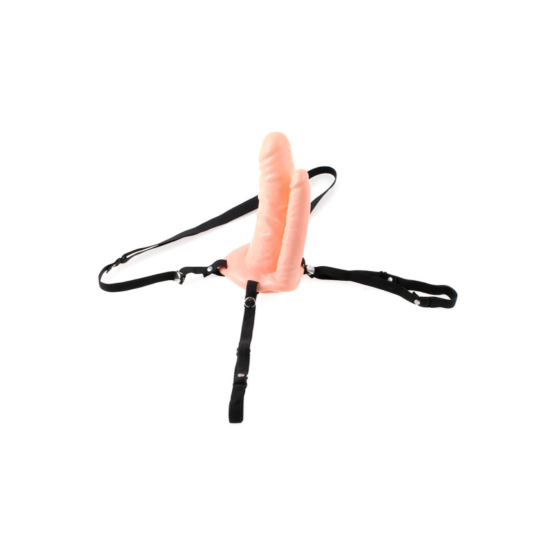 Страпон Fetish Fantasy Double Penetrator Flesh 15,5Х4,3 см Страпон Fetish Fantasy Double Penetrator Flesh 15,5Х4,3 см