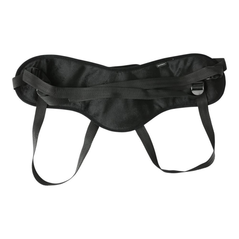 Труси для страпону Sportsheets Plus Size Beginners Чорні Труси для страпону Sportsheets Plus Size Beginners Чорні