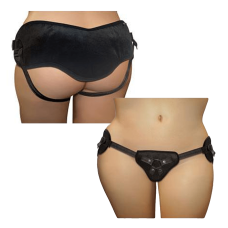 Трусы для страпона Sportsheets Plus Size Beginners Черные