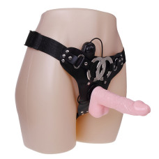 Страпон с Виббрацией LyBaile Ultra Passion Harness BW-022036