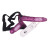 Двойной страпон You2Toys Strap on Duo Lila Лиловый Двойной страпон You2Toys Strap on Duo Lila Лиловый