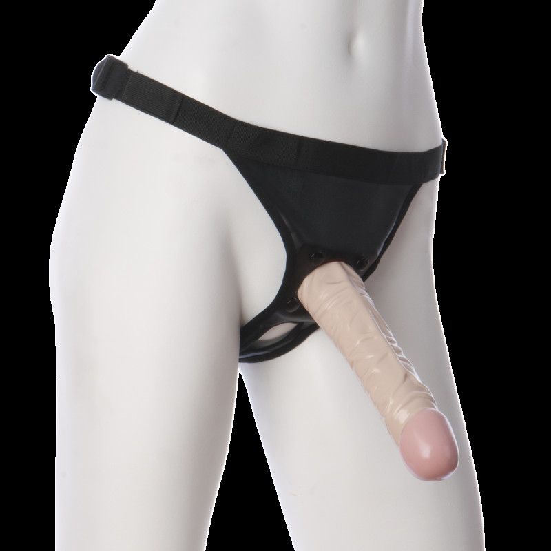 Страпон Doc Johnson Vac-U-Lock 8 Inch Classic Dong Ultra Harness Страпон Doc Johnson Vac-U-Lock 8 Inch Classic Dong Ultra Harness
