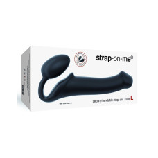 Безремневой страпон Strap-On-Me Черный XL