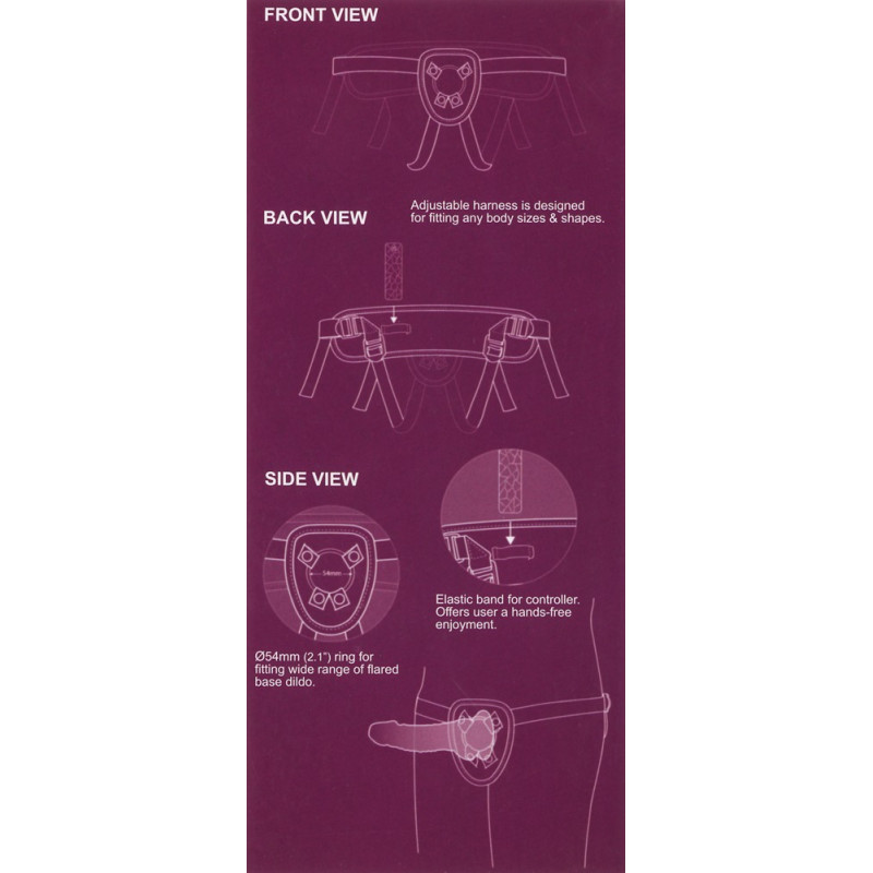 Женский Страпон Excellent Power SEXXBIAN Телесный 19 см Женский Страпон Excellent Power SEXXBIAN Телесный 19 см