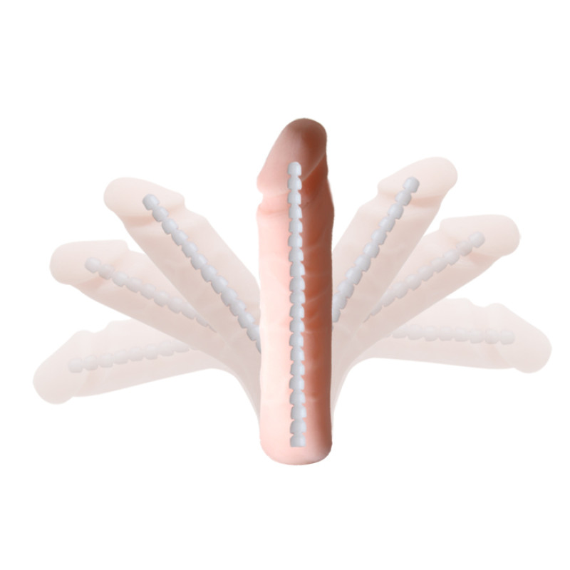 Жіночий страпон LyBaile Ultra Passionate Harness Тілесний