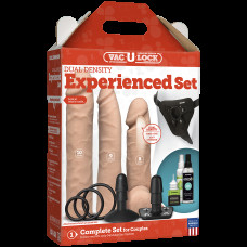Набор для страпона Doc Johnson Vac-U-Lock Dual Density Experienced Set
