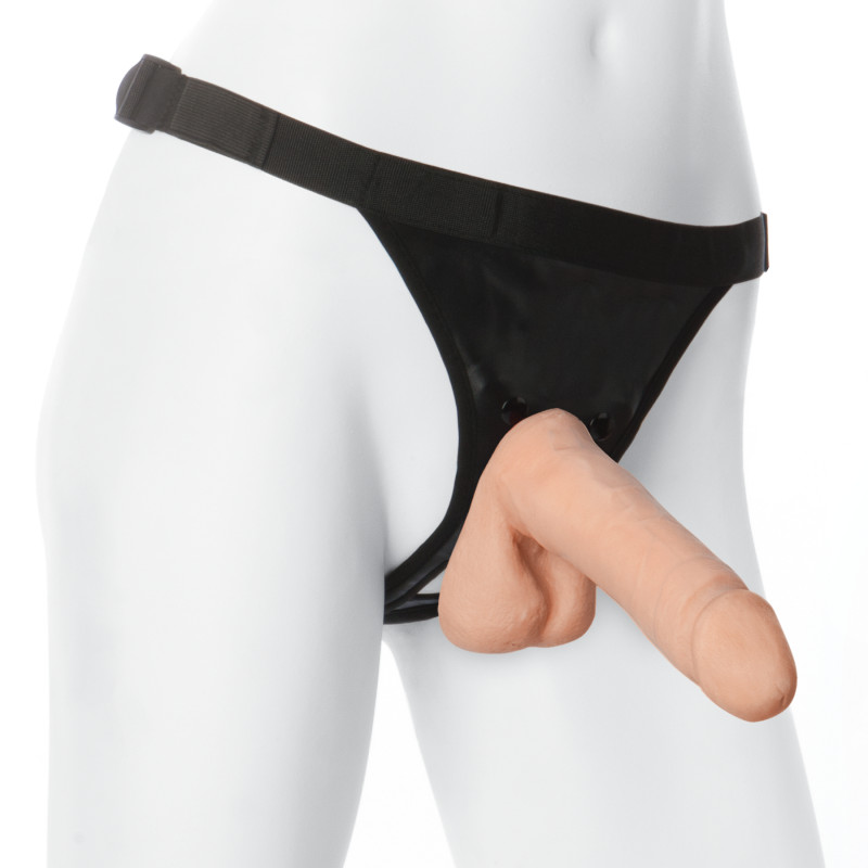 Страпон Doc Johnson Vac-U-Lock 7 Inch ULTRASKYN Ultra Harness Страпон Doc Johnson Vac-U-Lock 7 Inch ULTRASKYN Ultra Harness