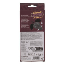 Мужские стринги Слон со звуком OOTB Elephant undies with elephant sound, black - one size
