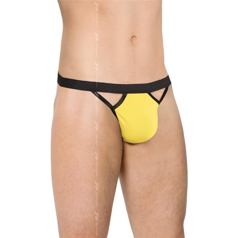 Мужские стринги SoftLine Mens Thong 4530 S/L Yellow