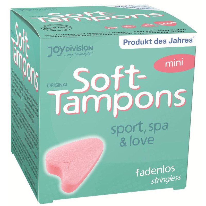 Тампоны Joydivision Soft-Tampons mini 3 шт Тампоны Joydivision Soft-Tampons mini 3 шт