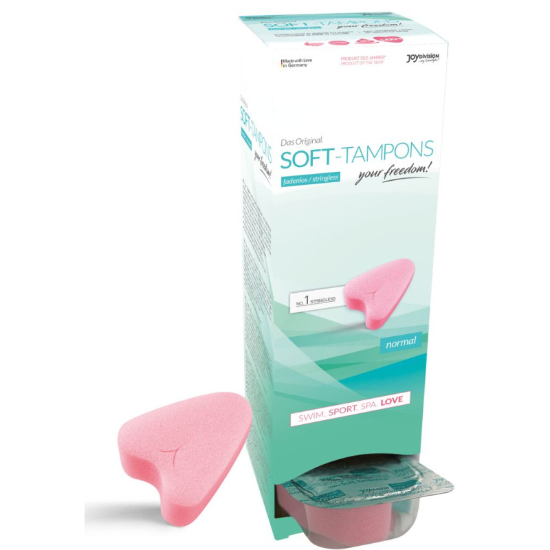Тампоны гигиенические Joydivision Soft-Tampons normal 10 шт Тампоны гигиенические Joydivision Soft-Tampons normal 10 шт