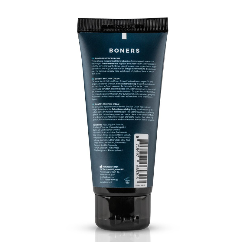 Крем для эрекции Boners Erection Cream (100 мл) Крем для эрекции Boners Erection Cream (100 мл)