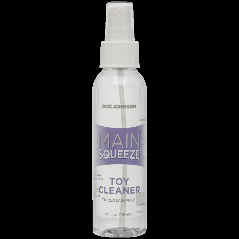 Чистящее средство для игрушек Doc Johnson Main Squeeze Toy Cleaner (118 мл) антибактериальный Чистящее средство для игрушек Doc Johnson Main Squeeze Toy Cleaner (118 мл) антибактериальный