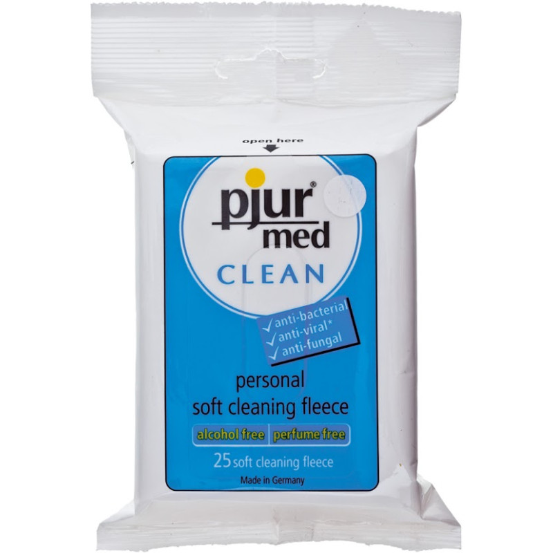 Влажные салфетки Pjur med Clean 25 штук