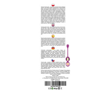 Вагинальные виброшарики B - Series Femme Kegel Balls Purple, 32 мм, 80 г