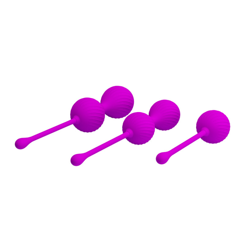 Вагинальные шарики Pretty Love Kegel Balls Set Pink, 3 шт.