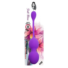 Вагинальные виброшарики B - Series Femme Kegel Balls Purple, 32 мм, 80 г
