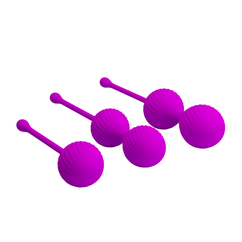 Вагинальные шарики Pretty Love Kegel Balls Set Pink, 3 шт.