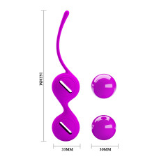 Вагинальные шарики Pretty Love Kegel Tighten Up I Balls Purple