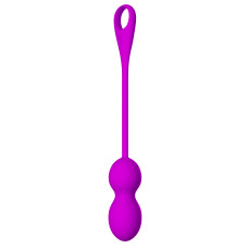 Виброшарики Pretty Love Elvira Vibrating Egg Purple (App)