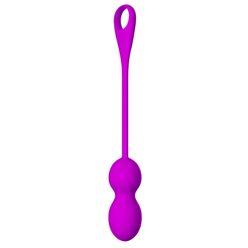 Виброшарики Pretty Love Elvira Vibrating Egg Purple (App)