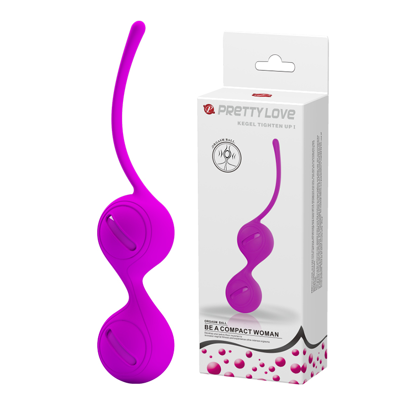 Вагинальные шарики Pretty Love Kegel Tighten Up I Balls Purple
