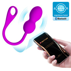 Виброшарики Pretty Love Elvira Vibrating Egg Purple (App)