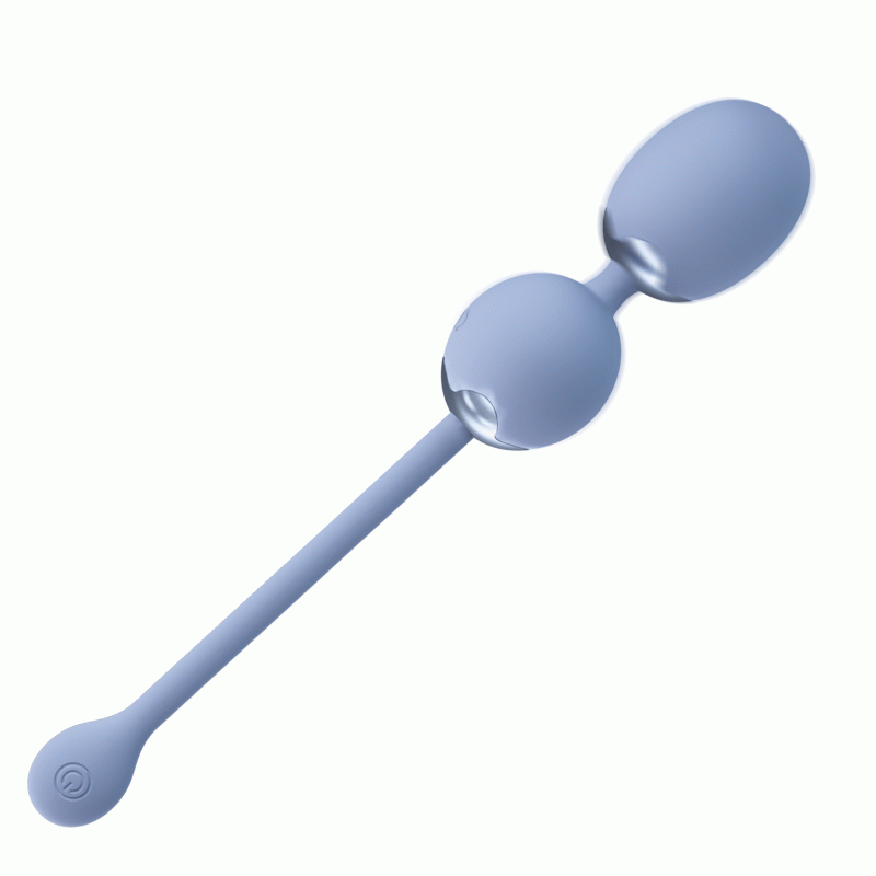 Вагинальные виброшарики Pretty Love Willie Vibrating Kegel Balls Light Blue