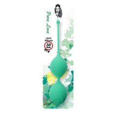 Вагинальные шарики B - Series Femme Kegel Balls 36 мм, 90 гр, Green