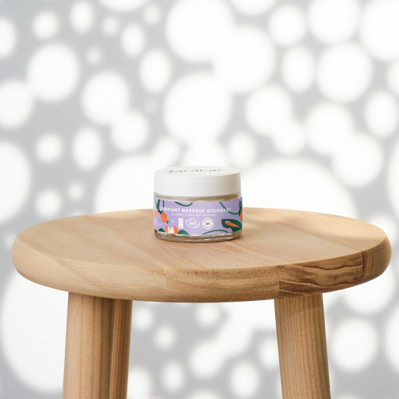 Массажное масло-лубрикант с ароматом и вкусом фундука Goliate Couple Gourmand Noisette 50 мл