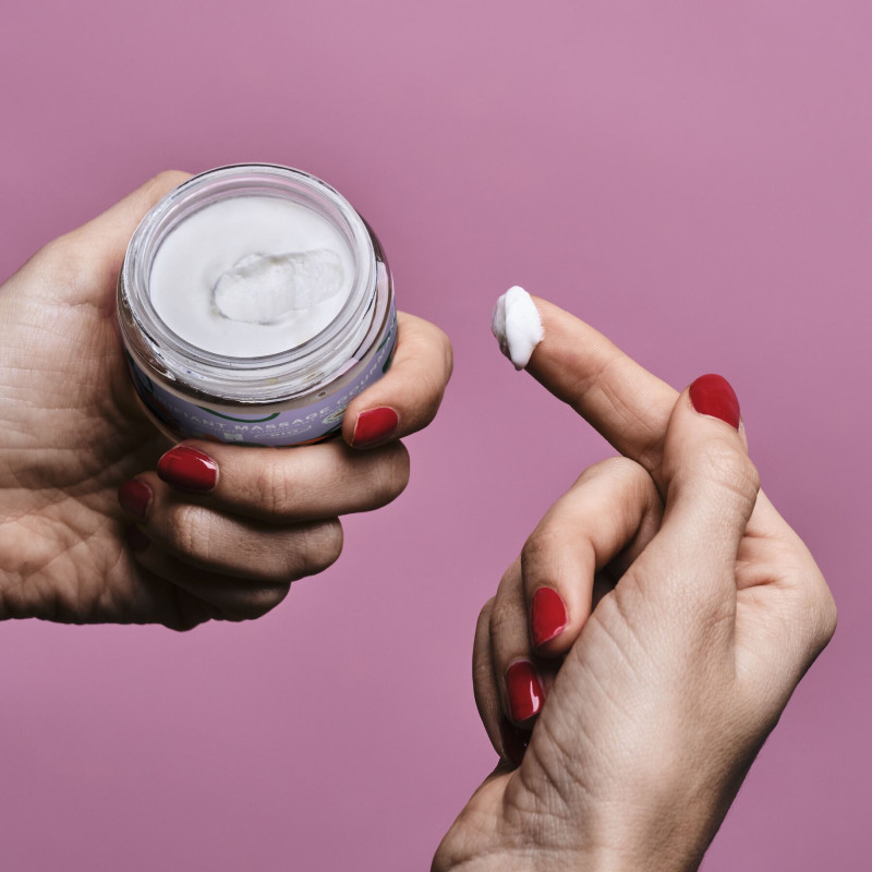 Массажное масло-лубрикант с ароматом и вкусом фундука Goliate Couple Gourmand Noisette 50 мл