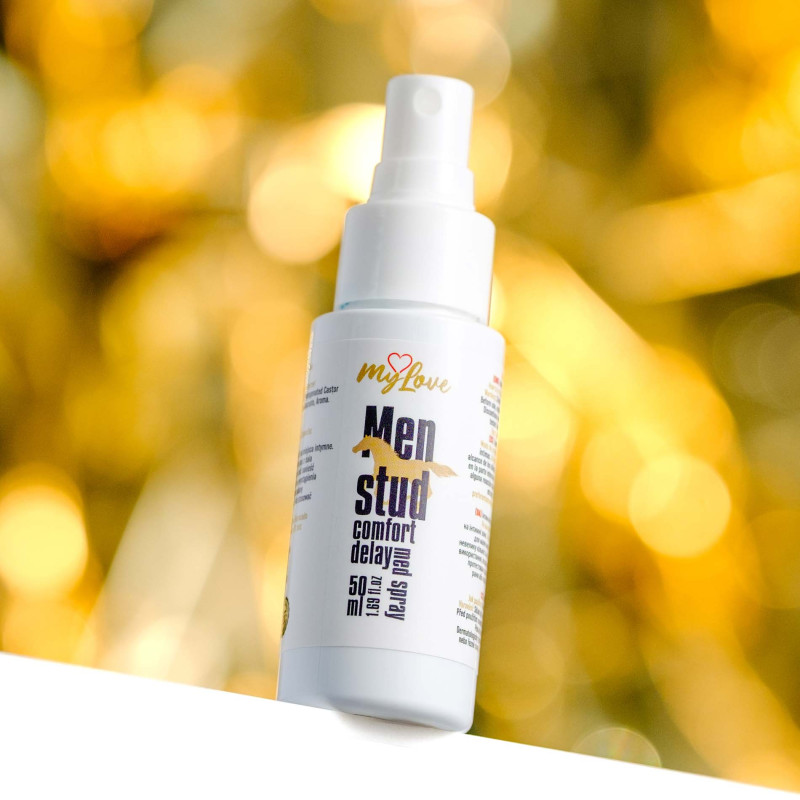 Пролонгуючий спрей-лубрикант для чоловіків MyLove Men Stud Comfort Delay Med Spray, 50 мл