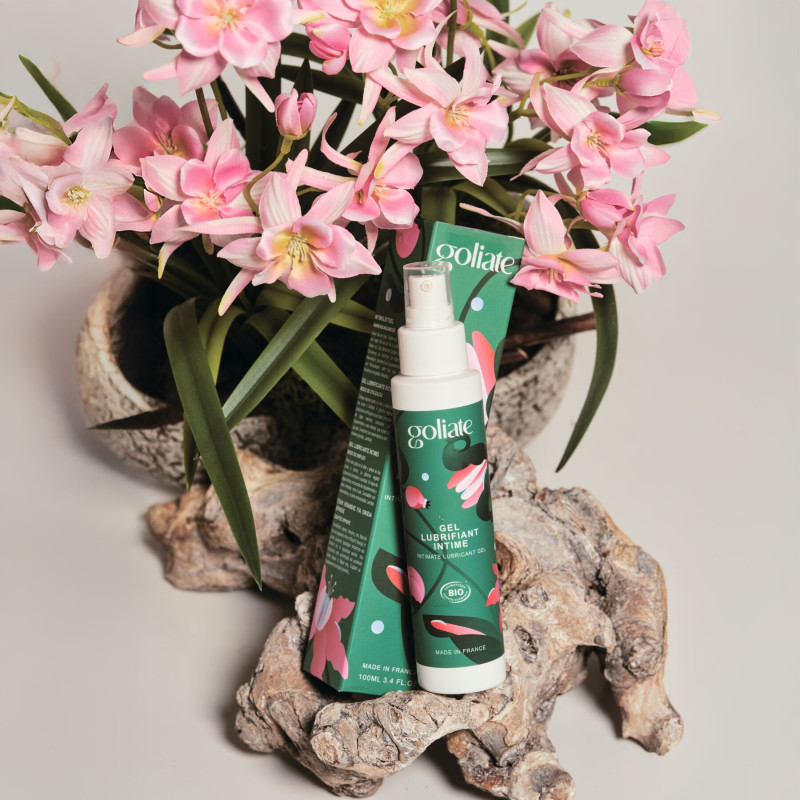 Гель-лубрикант Goliate Gel Lubrifiant Intime, 100 мл, экстракт красных водорослей, веган-френдли