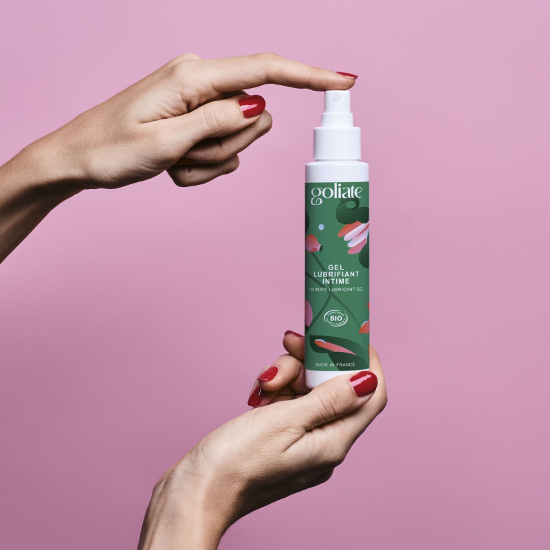 Гель-лубрикант Goliate Gel Lubrifiant Intime, 100 мл, экстракт красных водорослей, веган-френдли