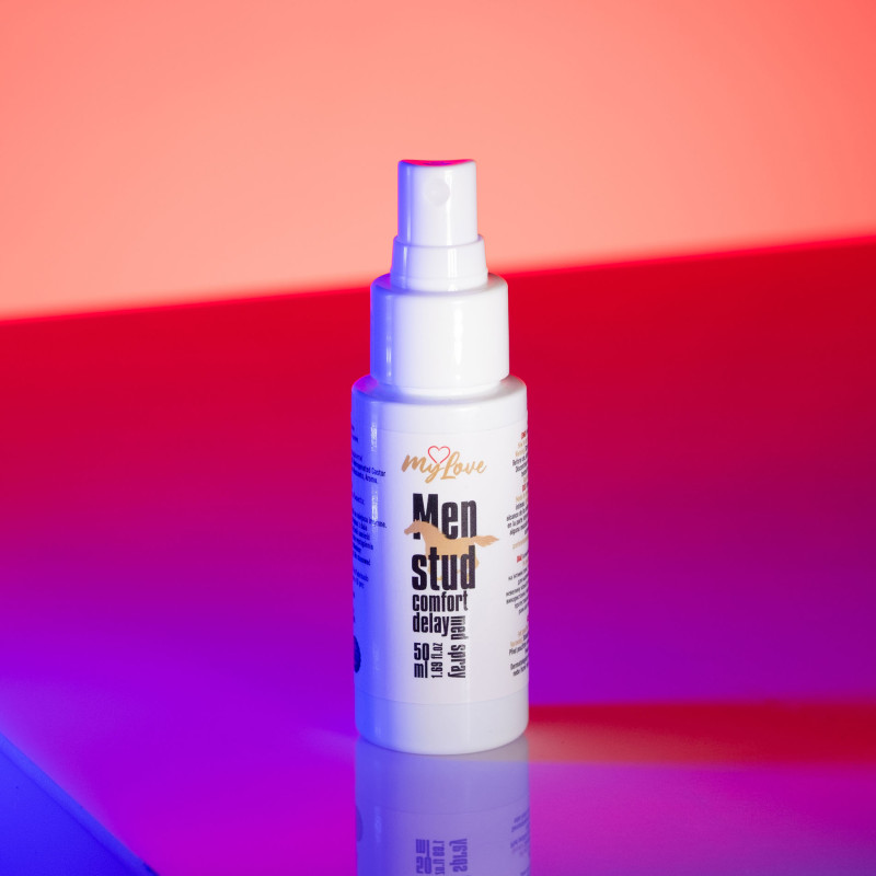 Пролонгуючий спрей-лубрикант для чоловіків MyLove Men Stud Comfort Delay Med Spray, 50 мл