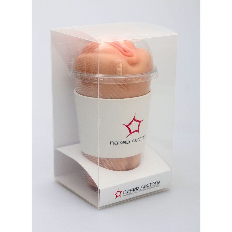 Мастурбатор-вагіна Naked Factory Cup Sleeve V–2, наскрізний