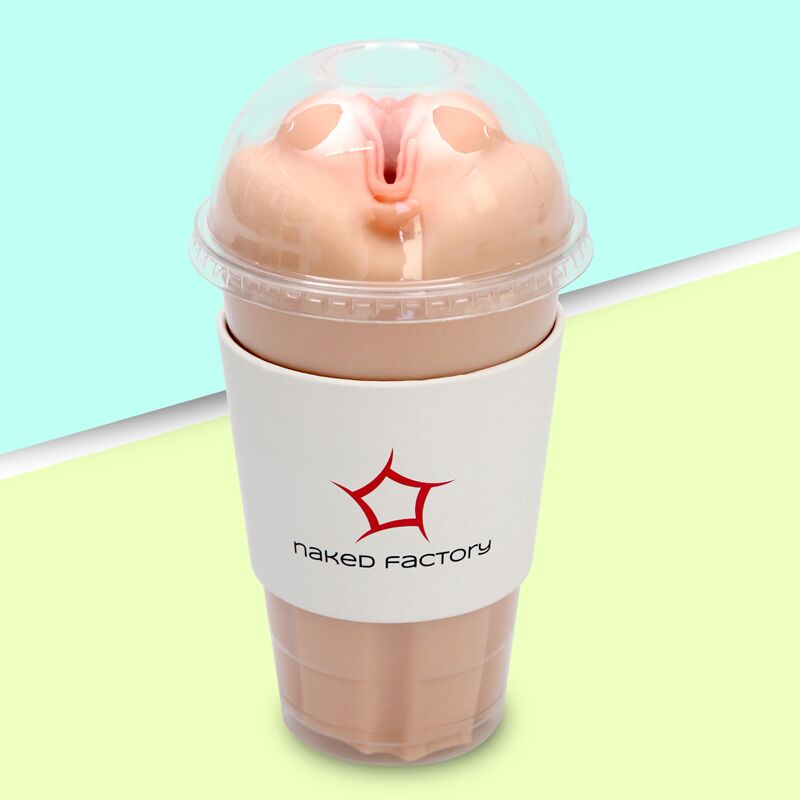 Мастурбатор-вагіна Naked Factory Cup Sleeve V–2, наскрізний