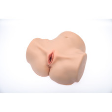 Мастурбатор-півторс Naked Factory LAURA, вагіна + анус, дуже реалістичний, наскрізний