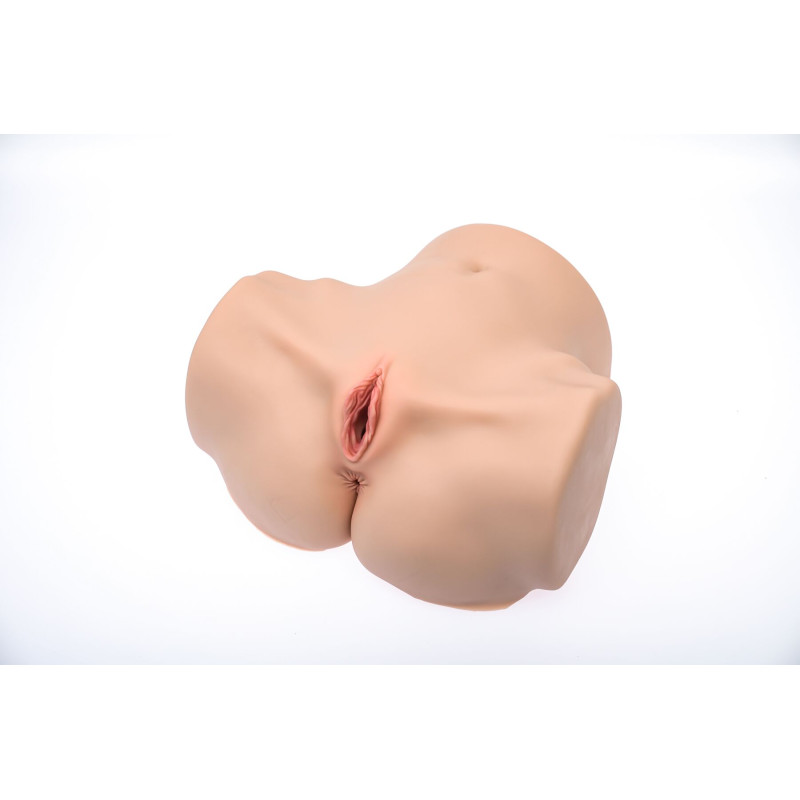 Мастурбатор-півторс Naked Factory LAURA, вагіна + анус, дуже реалістичний, наскрізний