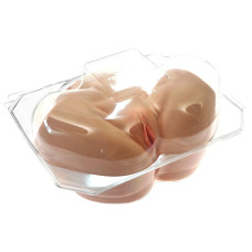 Мастурбатор-півторс Naked Factory SCARLET, вагіна + анус, вузький вхід, дуже реалістичний, наскрізний