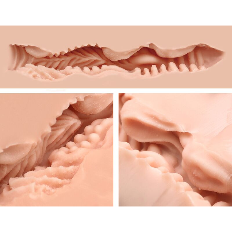 Мастурбатор-вагіна Naked Factory Cup Sleeve V–3, наскрізний