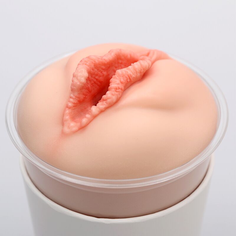 Мастурбатор-вагіна Naked Factory Cup Sleeve V–3, наскрізний